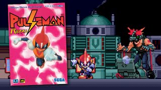 Pulseman  Mega Drive Sega Genesis Gameplay [upl. by Merwin]