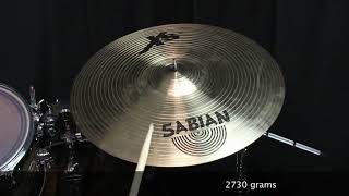 USED Sabian 20quot Xs20 Rock Ride  2730g [upl. by Atinuahs709]