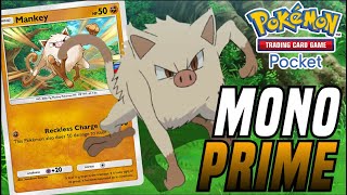 EL NUEVO MANKEY esta OP  POKEMON POCKET  2024 [upl. by Ayinat]