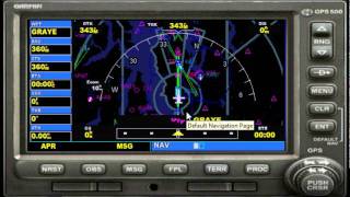 Garmin GPS 500 Tutorial FSX [upl. by Alihet]