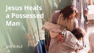 Luke 4  Jesus Heals a Possessed Man  The Bible [upl. by Amik544]