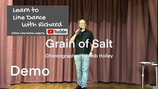 FREESTYLE  DEMO IMPROVER LINE DANCE  Grain of Salt [upl. by Larimer]