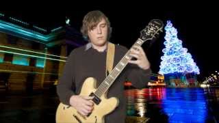 Christmas Jazz Guitar  Ill Be Home For Christmas [upl. by Akinimod]