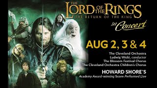 Lord of the Rings The Return of the King in concert [upl. by Ainig621]