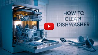 how to clean dishwasher inside [upl. by Marozas699]