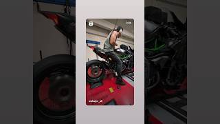 top speed ninja h2 automobile zx10r biker rider ninja [upl. by Jesus]