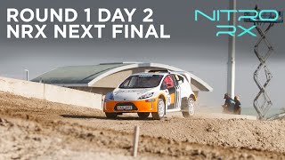 Nitro Rallycross NRX NEXT Round 1 Day 2 Final  Full Race [upl. by Anadal]