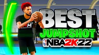 THE BEST JUMPSHOT FOR ALL BUILDS IN NBA2K22 LOW 3PT BUILDS SHOOTING CONSISTENTLY W THIS JUMPSHOT [upl. by Acenes]