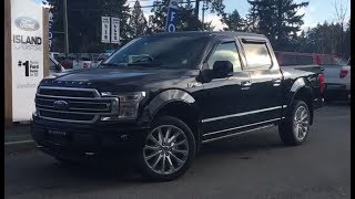 2018 Ford F150 Limited EcoBoost SuperCrew Review Island Ford [upl. by Ecirtnas]