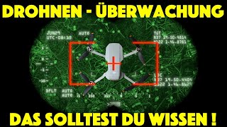 Drohnen Überwachung von DJI Mini 2 Air 2s amp Co durch Behörden mit DJI Aeroscope  deutsch [upl. by Hanikas]