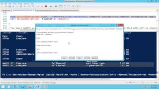 PowerShell Access Control [upl. by Esirehs]
