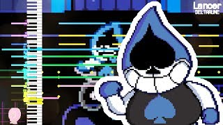 Lancers Theme Overworld  DELTARUNE  MIDI Remaster [upl. by Wilden551]