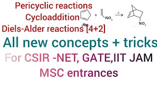 DielsAlder reactions New concept42 cycloaddition reactions pericyclic reactions organic [upl. by Namyh]