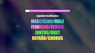 ARLEQUINA  Karaoke Version  Mc Bella [upl. by Ivatts]