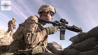 United States Army Infantry Dismounted Patrol in Panjwai District Afghanistan [upl. by Beryl]