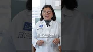 Have water in your ears Dr Angela SheUuen Peng shares how to get it out otolaryngology [upl. by Anohsal]