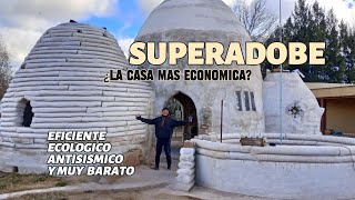 SUPERADOBE ¿La casa mas ECONOMICA [upl. by Adnohsat475]