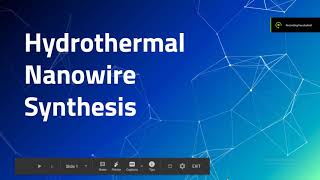 Hydrothermal Nanowire Synthesis Explained [upl. by Finnegan]