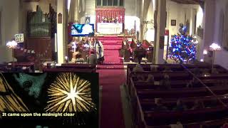 Christingle and Carol Service from St James Church Rawcliffe 24th Dec 2021 [upl. by Emixam712]