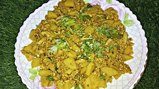 Aloo Anday Recipe  Aloo Anday Ki Bhujia  Aloo or anday Ka Salan  Quick and Easy Recipe [upl. by Ayital]