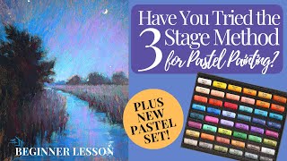 Have You Tried the 3 Stage Method for Pastel Painting PLUS  New Pastel Set [upl. by Haissem729]