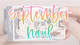 September Collective Haul  Planner amp Journalling Supplies  2024 [upl. by Dieterich]