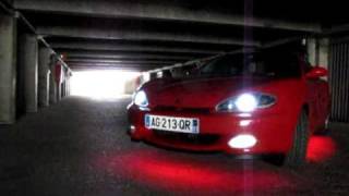 Hyundai Tiburon white strobe lights [upl. by Rumery]