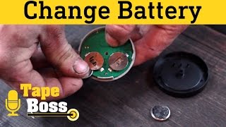 TAPE BOSS  How To Change Battery [upl. by Kieffer]