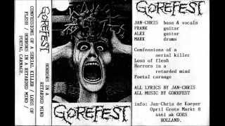 GOREFEST  Horrors in a Retarded Mind Full Demo 90 [upl. by Kam566]