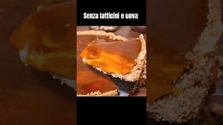 TORTA FREDDA COCCO e CARAMELLO fatto in casa  SOLO 4 INGREDIENTI SENZA LATTICINI e UOVA [upl. by Nesahc]