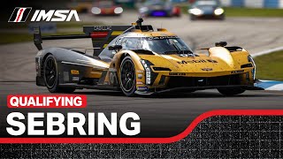 2024 Mobil 1 Twelve Hours of Sebring  Qualifying  WeatherTech SportsCar Championship  Sebring FL [upl. by Acirret]