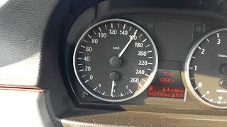 BMW 318i E90 129 PS 0200 kmh acceleration [upl. by Seka]