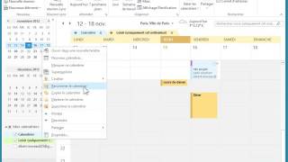 38 Gérer plusieurs calendriers outlook 2013 outlook 2013 [upl. by Seitz]