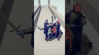 THE KİNG vs 3 KNİGHT l TABS l Totally Accurate Battle Simulator [upl. by Julide166]