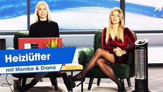 Monika und Diana präsentieren die besten Heizlüfter im September 2022 bei PEARL TV [upl. by Garlan]