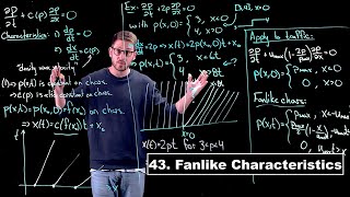 Fanlike Characteristics  Partial Differential Equations  Lecture 43 [upl. by Witte]