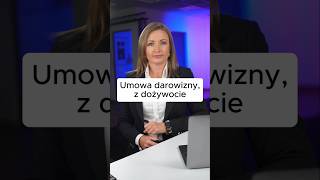 Umowa darowizny a dożywocie [upl. by Ahsienod]