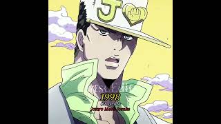 Jotaro Kujo Through The Years jojosbizzareadventure anime jotarokujo [upl. by Arim]