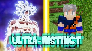 WORKING UltraInstinct in Minecraft Bedrock [upl. by Enyale]