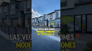 Modern New Townhomes For Sale in Las Vegas at Crestview by TriPointe Homes [upl. by Marka868]