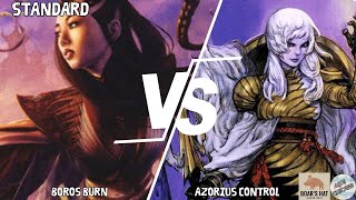 Boros Burn VS Azorius Control MTG Standard [upl. by Portwine]