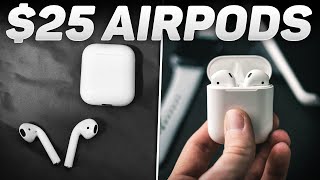 Fake 11 Airpod Unboxing  Only 25 [upl. by Aramit]