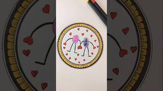 Mandala art Cute thumb drawing 👍🎨art shorts mandalaart drawing painting thumb [upl. by Naejarual]