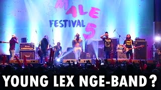 YOUNG LEX NGEBAND  LIVE AT SMALE FESTIVAL 5 [upl. by Nohtanoj]