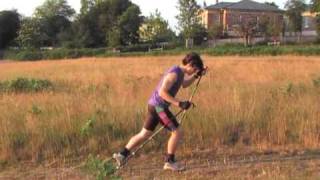 RollerSki lesson1mpg [upl. by Skrap]