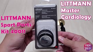 LITTMANN Spare Parts Kit 40011  For Master Cardiology  Unboxing and Testing [upl. by Palladin]