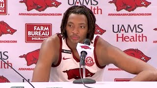 Chandler Lawson postgame  Kentucky 63 Arkansas 57 [upl. by Aramoy]