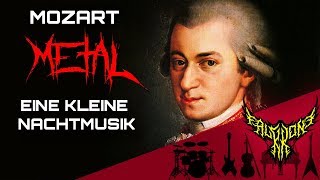 W A Mozart  Eine kleine Nachtmusik 【Intense Symphonic Metal Cover】 [upl. by Kali]