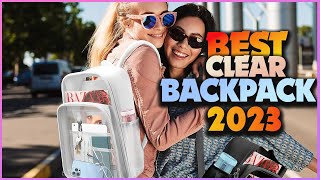 Top 5 Best Clear Backpacks in 2023 reviews  5 Best Heavy Duty Clear Backpacks in 2023 [upl. by Jb300]