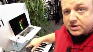 Musikmesse 2013 Yamaha MX49 Synthesizer [upl. by Nodarse]